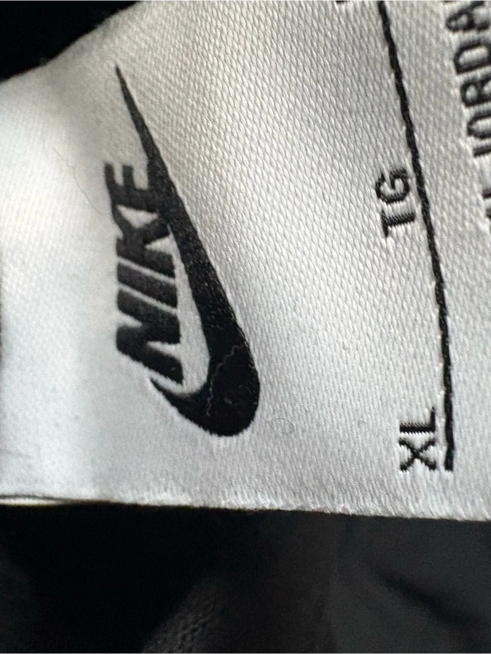 Nike Black Kids Hoodie with White Swoosh